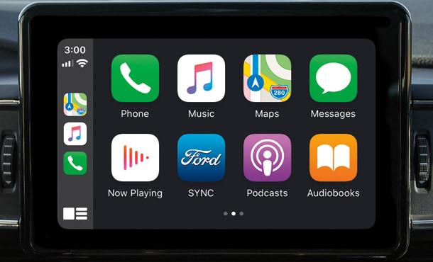 màn hình giải trí tích hợp apple car play