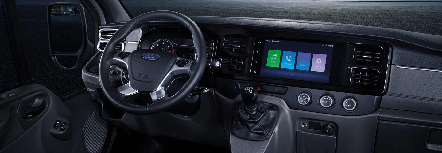 Ford Transit 16 Chỗ - Thu Mua Xe Ford Cũ Giá Cao – Trung Tâm Xe Cũ Di An Ford nội thất lái xe ford transit