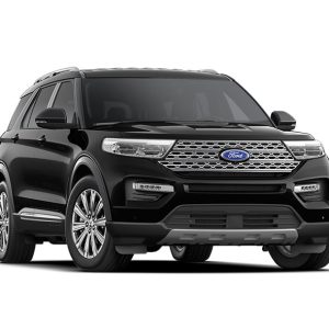 xe ford Explorer màu đen