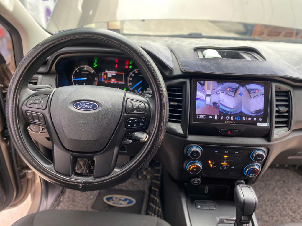 mua bán xe ford ranger 2019 cũ màu ghi vàng tại bình dương